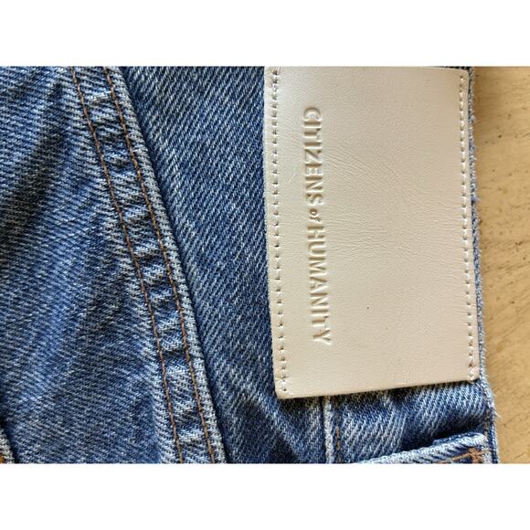 Citizens Of Humanity Classic Blue Wide Leg Jeans - Picture 11 of 16